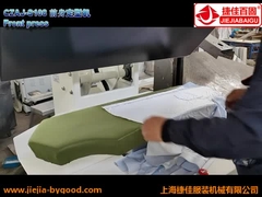 High pressure shirt front pressing machine wrinkle free