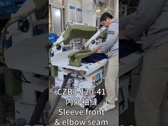 Blazer suit sleeve press maching