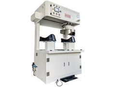 Wrinkle free shirt arm hole seam press machine 2 top shift working position