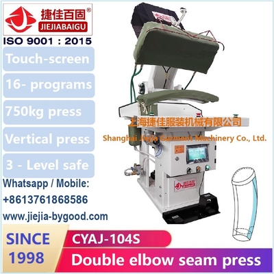 Automatic Blazer Suit Jacket Press Machine Sleeve Front Stretch