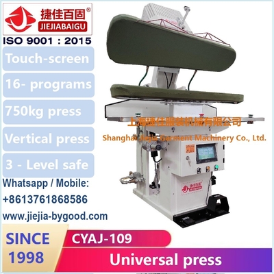 Laundry utility Pant Trousers Legger steam Press Machine Vertical Press Automatic Touch-screen Control System