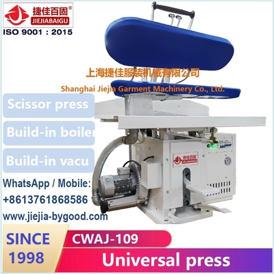 Laundry Steam Press utility SS buck pressing machine equipment touch-screen