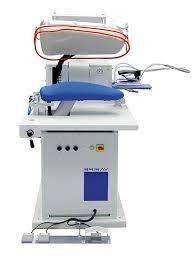 0.4 - 0.6MPa Press Iron Machine 750 Watt Auto PLC Clothes Press Machine