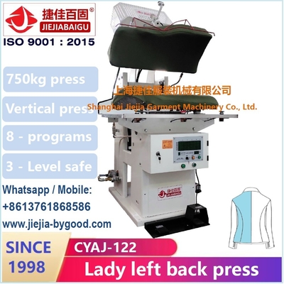 Compressed Air PLC Garment Jacket suit Pressing Machine With Steam Heating System blazer suit