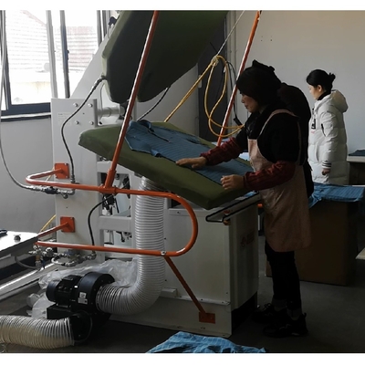 Vertical T Shirt Automatic Steam Press Machine With Touch Screen PLC 50HZ