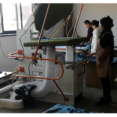Vertical T Shirt Automatic Steam Press Machine With Touch Screen PLC 50HZ