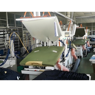 Vertical T Shirt Automatic Steam Press Machine With Touch Screen PLC 50HZ