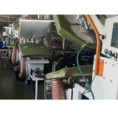 Vertical T Shirt Automatic Steam Press Machine With Touch Screen PLC 50HZ